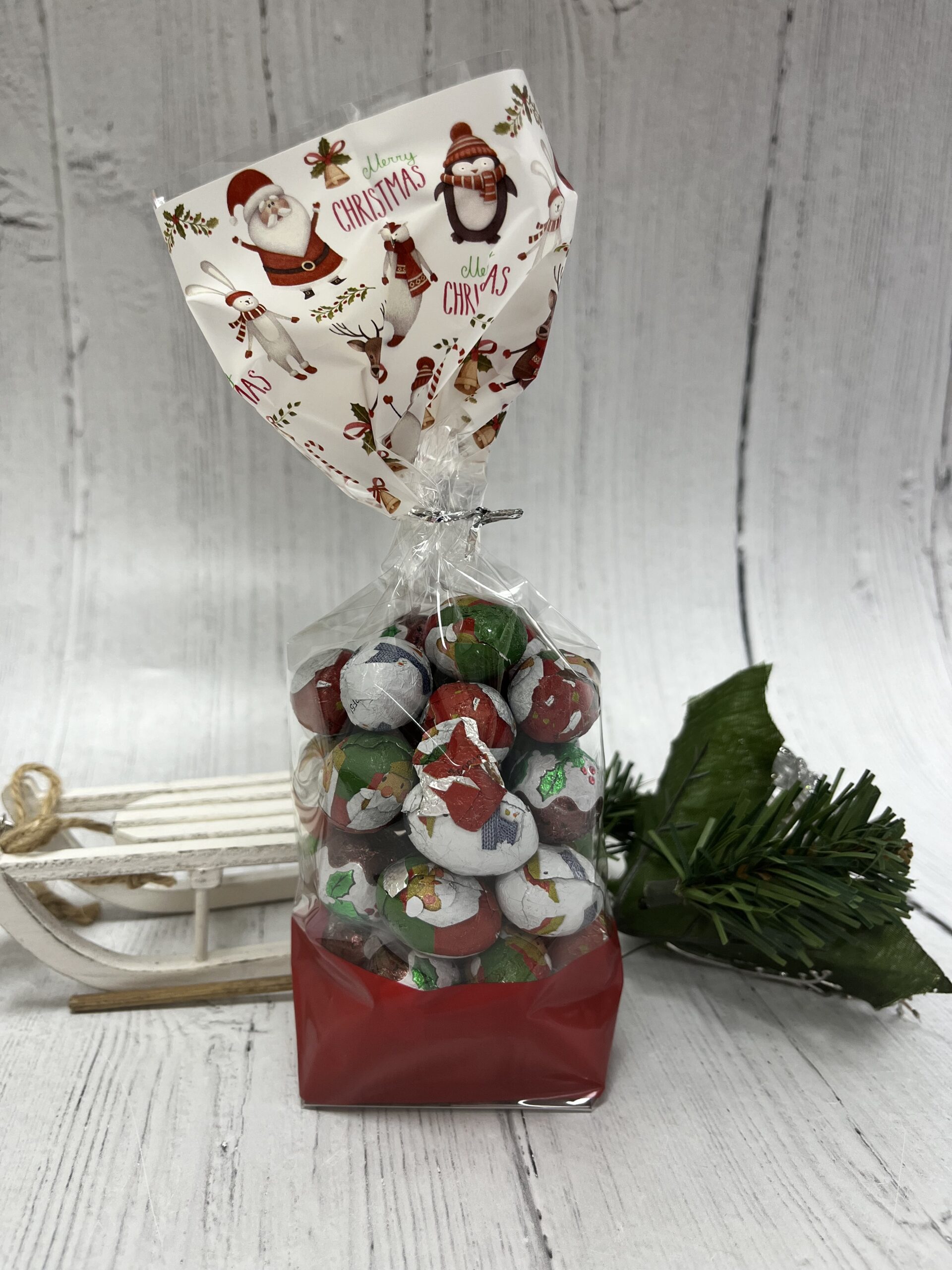 christmas chocolate bags