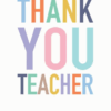 Teacher Thankyou - 1