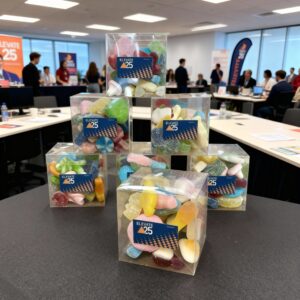 Corporate Branded Small Sweet Cubes