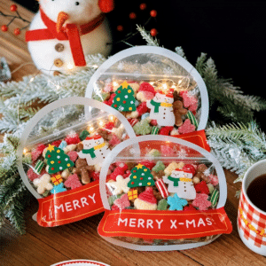 Christmas Snow Globe Pouch